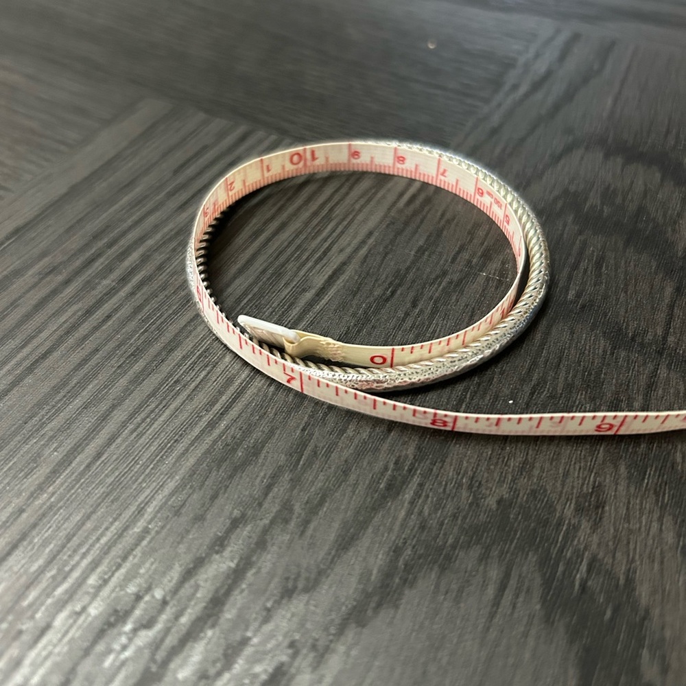 David Yurman Sterling Silver Bangle Cable Bracelet - Picture 8 of 8